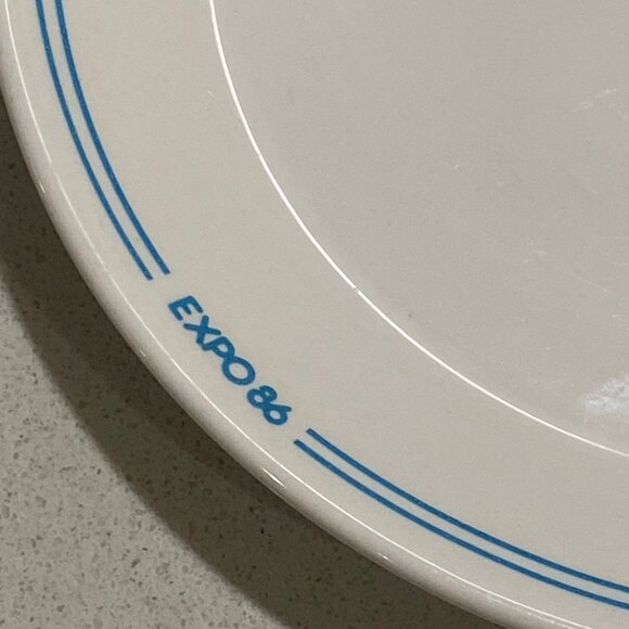 Vintage Expo 86 Vancouver Canadian Pavilion Syracuse China of Canada - Picture 2 of 10